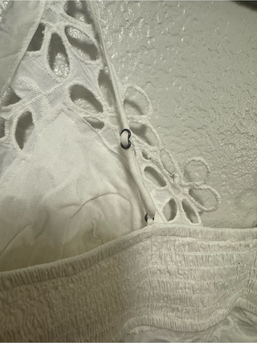 Intimately by Free People FP One White Floral Lace Cropped Cami Bralette - Picture 8 of 16